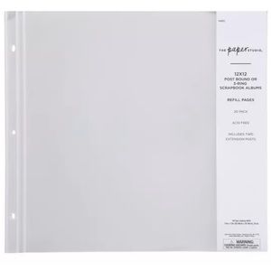 Album Refill Pages Perfect for completing scrapbooks, photo albums, and more.